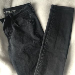 Old Navy mid rise curvy jeans